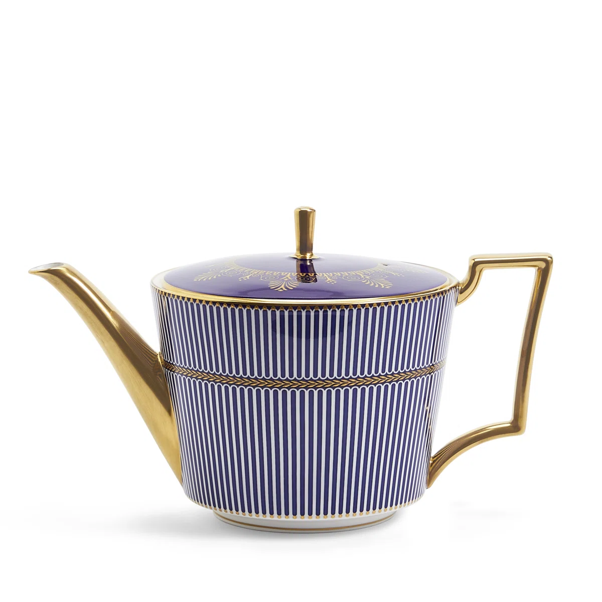 Wedgwood+Anthemion+Blue+Teapot+30.4Floz